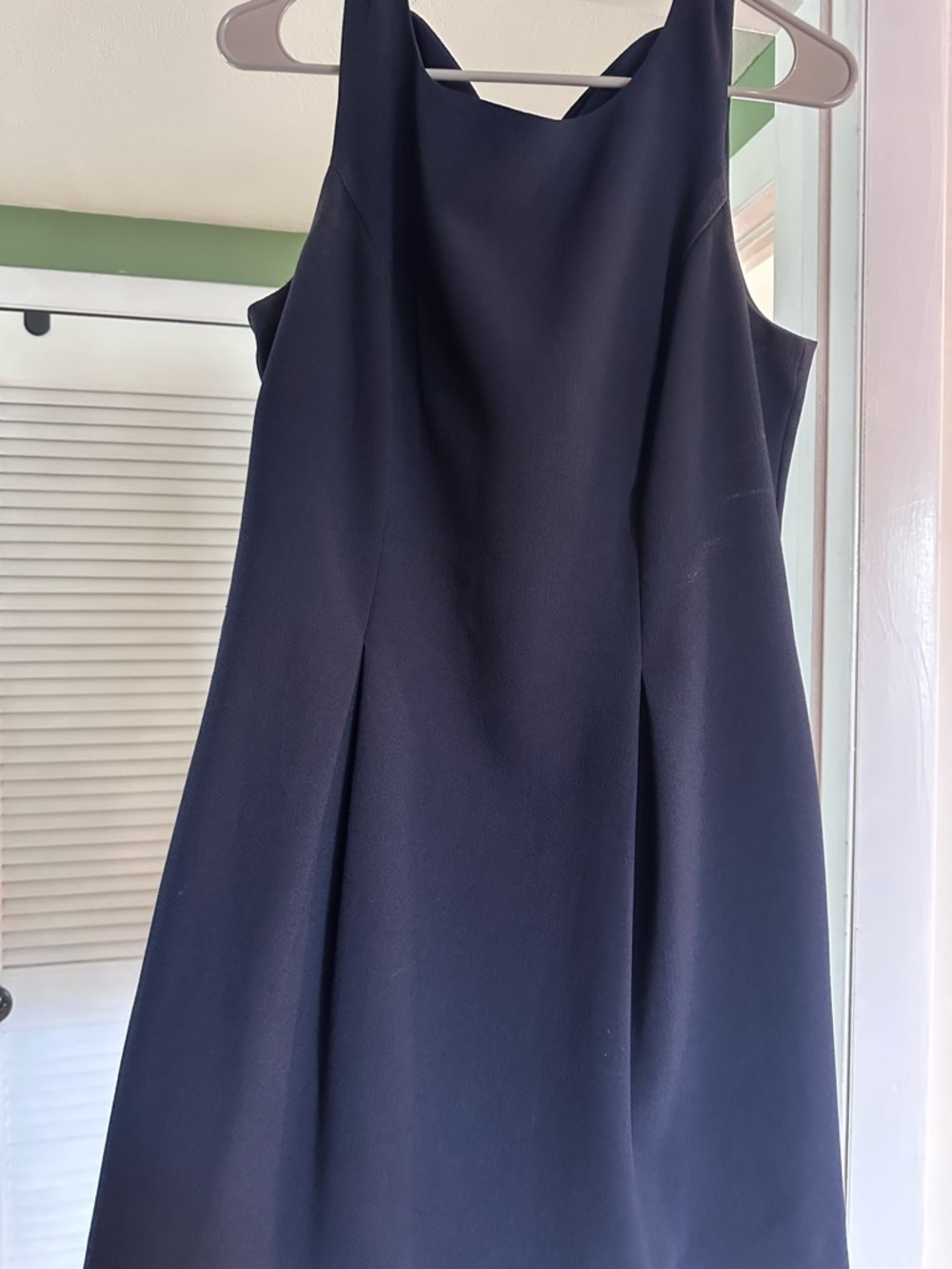 Jessica Howard Navy Bow Back Sleeveless Dress